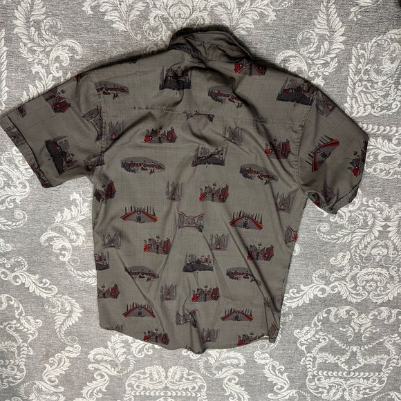 RSVLTS The Shining Men's M Graphic Print Button-Down Shirt Multicolor - Picture 2 of 10